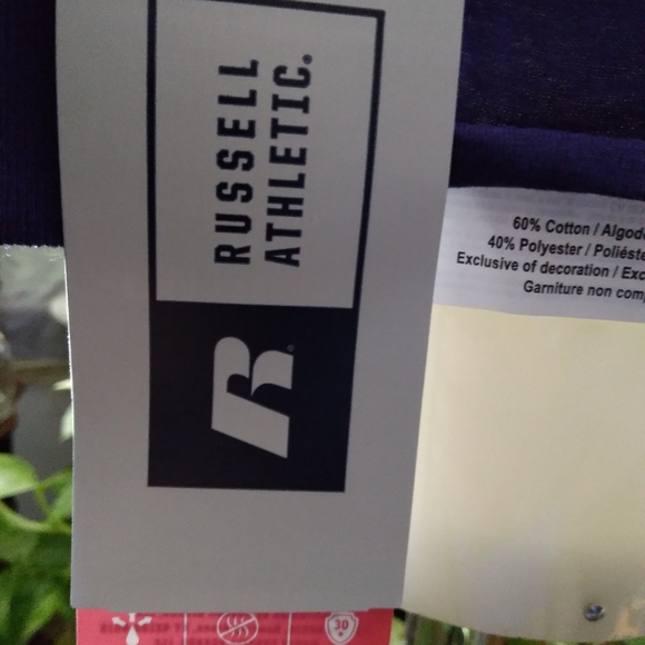 Ladies (small) size pullover long sleeve shirt official Russell Athletic - Picture 2 of 6